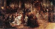 Carl Gustaf Pilo The coronation of Gustaf III Spain oil painting reproduction